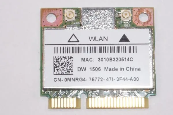 DELL DELL DW1506 Wi-Fi adapter 802.11 b/g/n MNRG4 — product photo