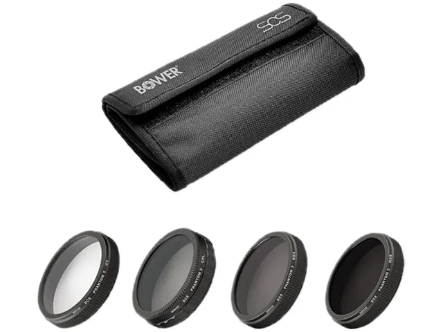 Bower Sky Capture filter kit, four filters for Phantom 3 camera