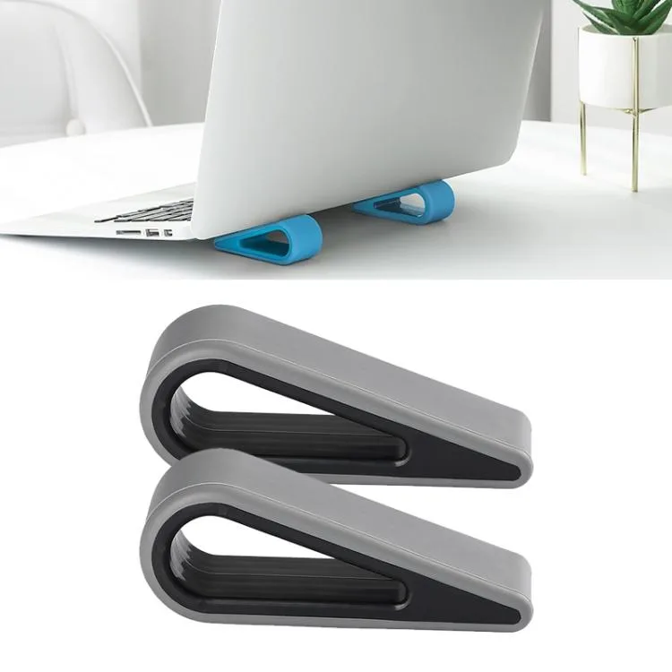 eForChina eForChina Laptop Bracket Adjustable Cooling Base Pad Black 2 PCS Accessory — product photo