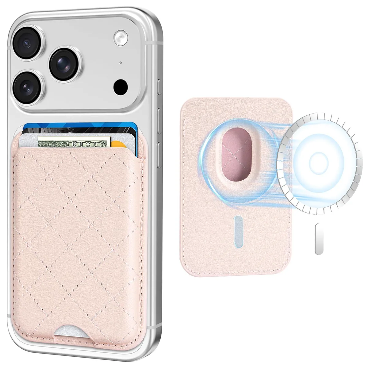 Dadanism BA250455 Magnetic Wallet Pink — product photo