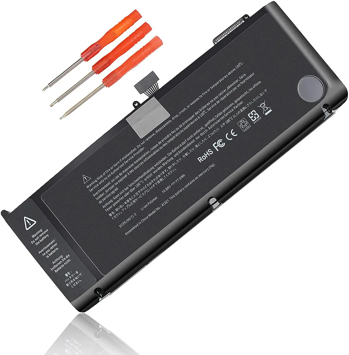 myVolts myVolts A1321 10.95V 77.5Wh 6-cell Battery for MacBook Pro 15.4" Mid 2009/2010 — product photo