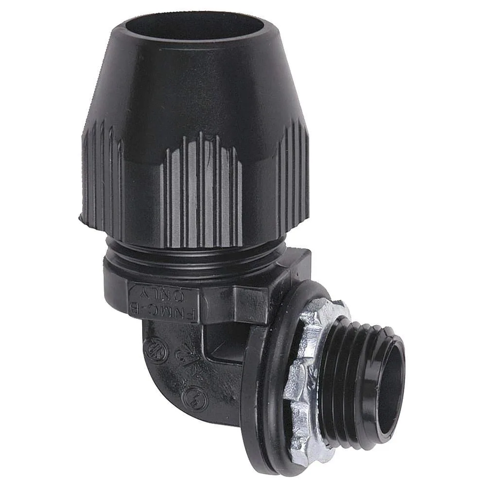 Thomas &amp; Betts Thomas &amp; Betts LT9125P 90° Conduit Fitting 1-1/4" Black Thermoplastic — product photo