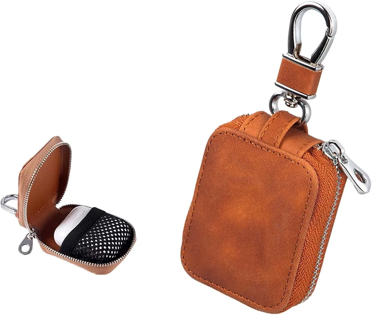 MAONO MAONO Earbud Case PU Leather 2.76×2×1.1 in — product photo