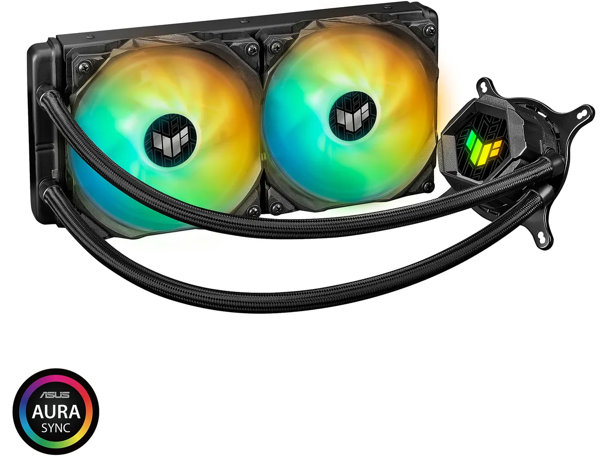 ASUS ASUS TUF GAMING LC 240 ARGB liquid cooler — product photo