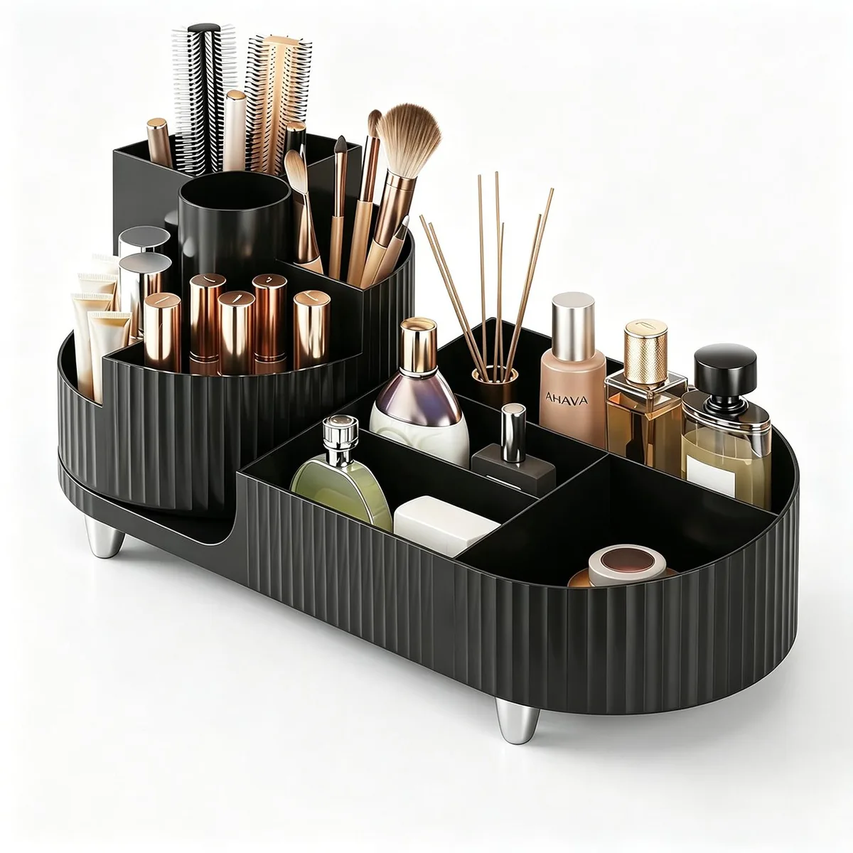 KDYNIX KDYNIX bath storage 14.33in W x 12.83in H x 9.06in D black — product photo