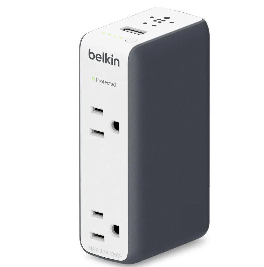 Belkin Belkin Travel Rockstar Battery Pack 3000 mAh 615 Joules White — product photo
