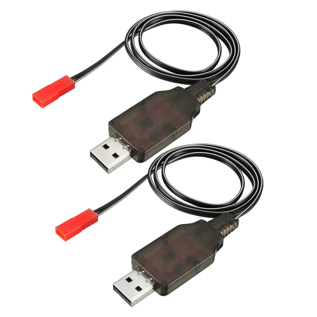 Unique-Bargains Unique-Bargains 2 Pcs JST-2P USB Charging Cable 4.8V 250mA 63cm — product photo