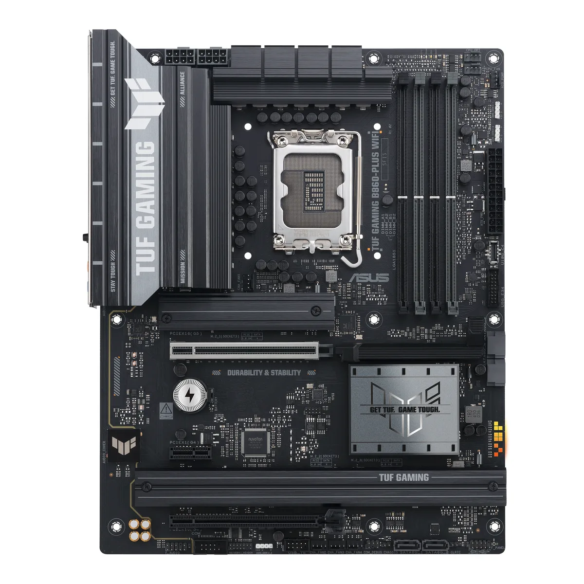 ASUS ASUS TUF GAMING B860-PLUS WIFI Intel motherboard — product photo