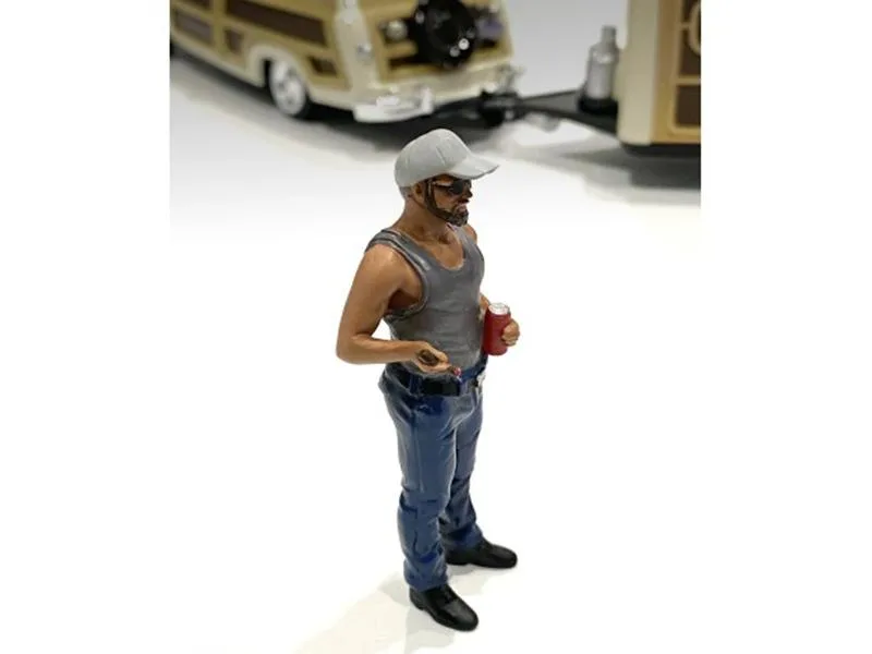 American Diorama American Diorama "Campers" Figure 5 1/18 Scale Vehicle 76338 — product photo