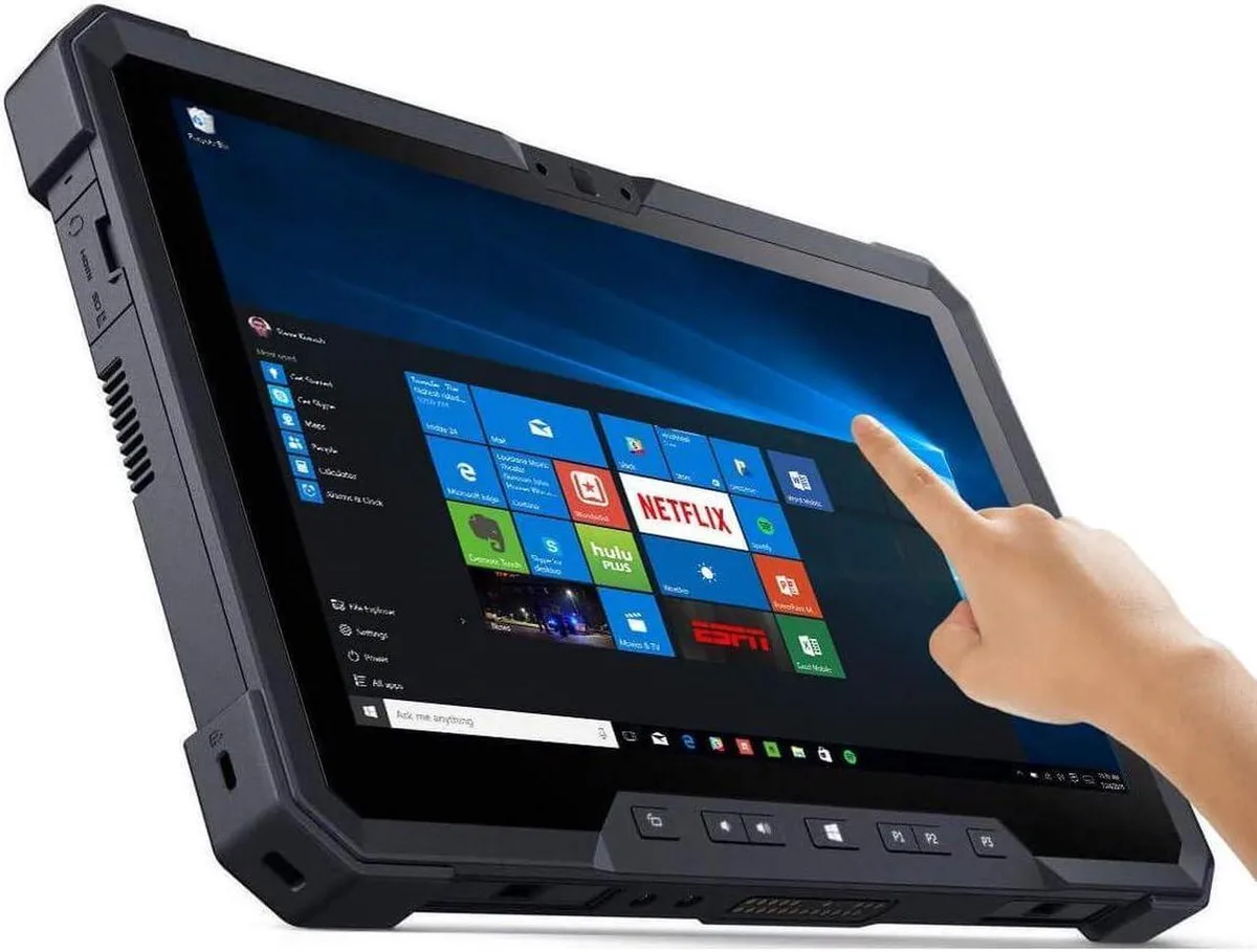 DELL DELL Latitude 7202 7212 11.6" FHD Touch Rugged Extreme 2-in-1 i5-6300U 8GB 128GB SSD Windows 10 Pro — product photo
