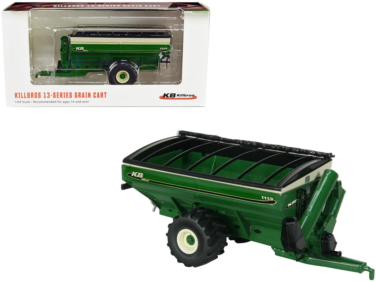 SpecCast Collectibles SpecCast Collectibles Killbros 1113 Grain Cart Green 1/64 Diecast — product photo