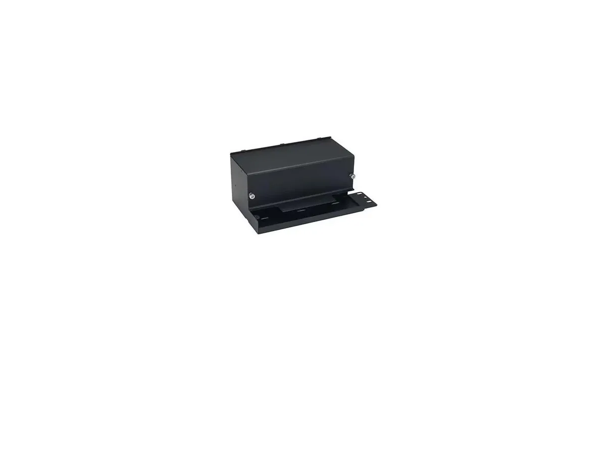 Black metal vehicle mounting bracket for Brother 4-inch RuggedJet printers