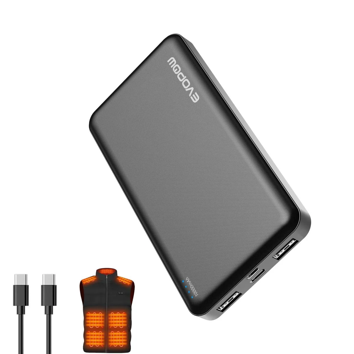 Evopow M5 10000mAh power bank Black — product photo