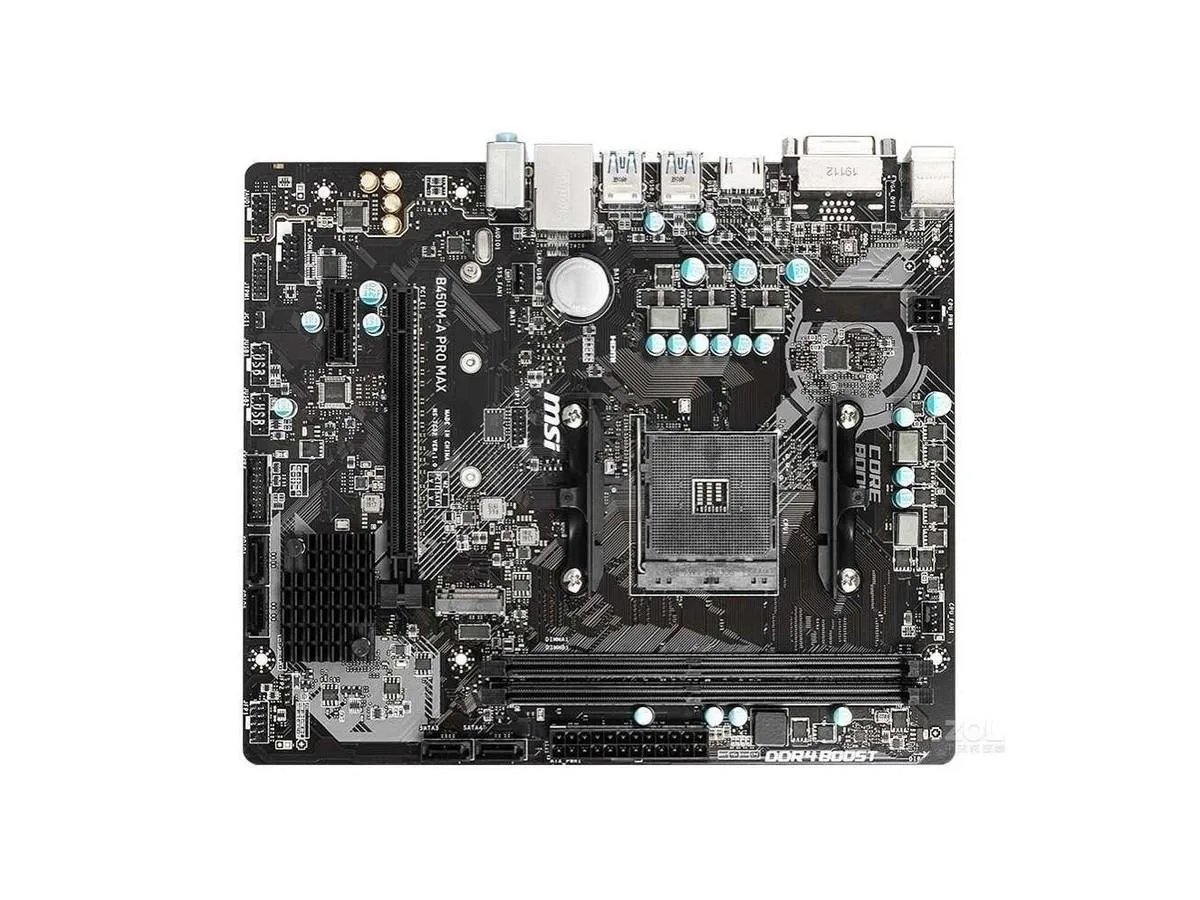 MSI MSI B450M-A PRO MAX AMD motherboard — product photo