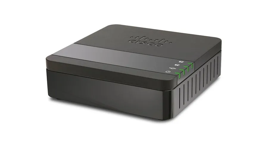 Cisco Systems, Inc. Cisco Systems, Inc. ATA192-3PW-K9 2-Port Analog Telephone Adapter with Router — product photo