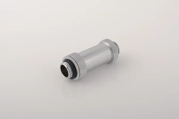 Bitspower Bitspower BP-DG14AALPII G1/4 Adjustable Aqua Link Pipe 41-69mm Silver Shining DIY Cooling — product photo