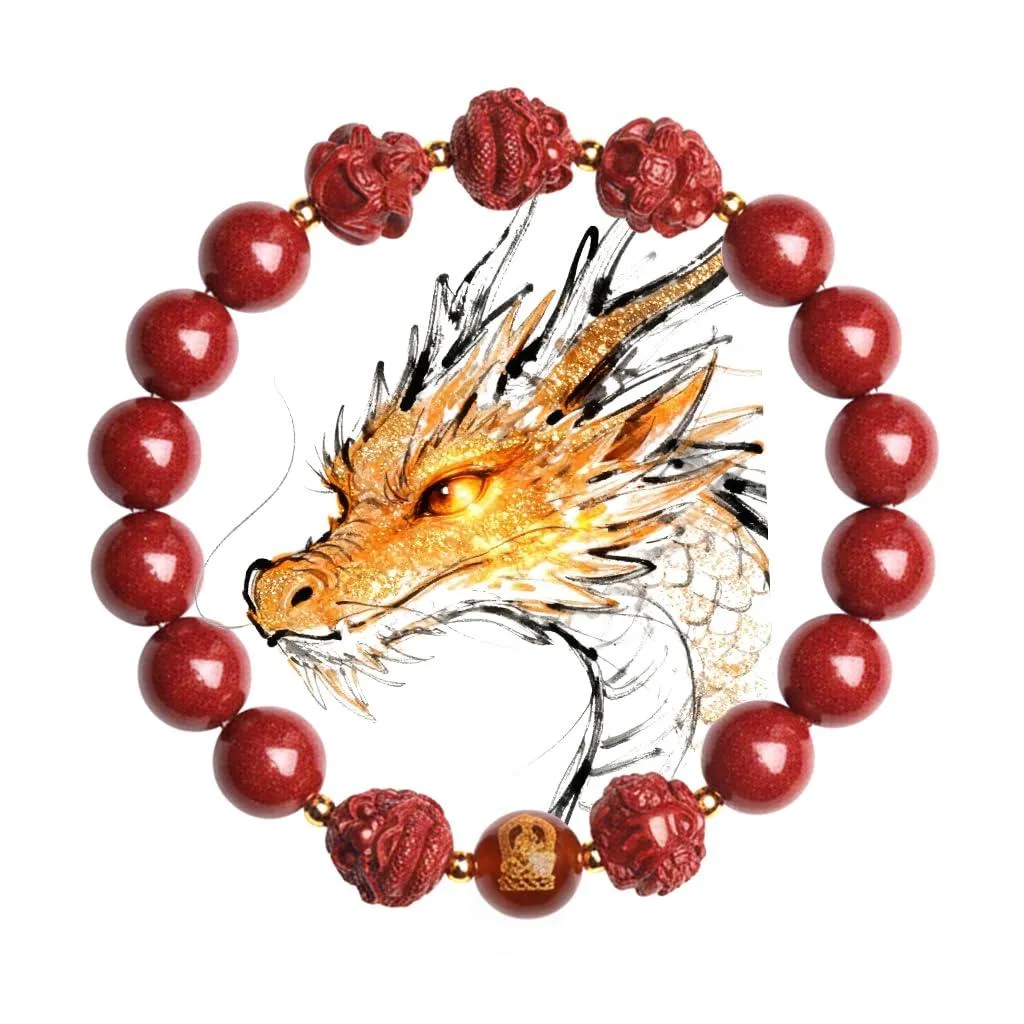 Cinnabar Zodiac Bracelet 2026 — product photo