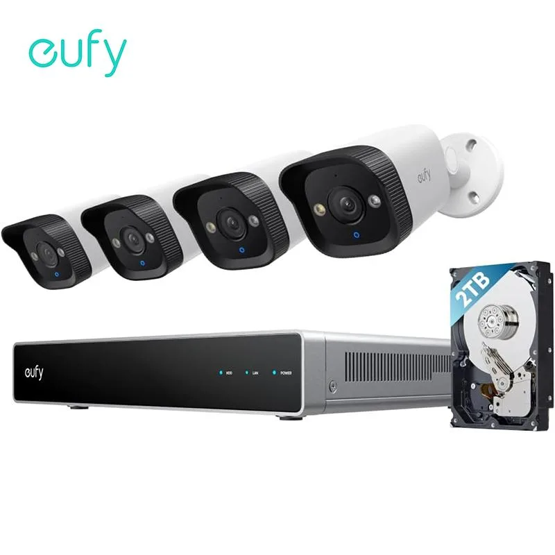 eufy eufy E40 PoE NVR Security System 2TB 4 4K Bullet Cams — product photo