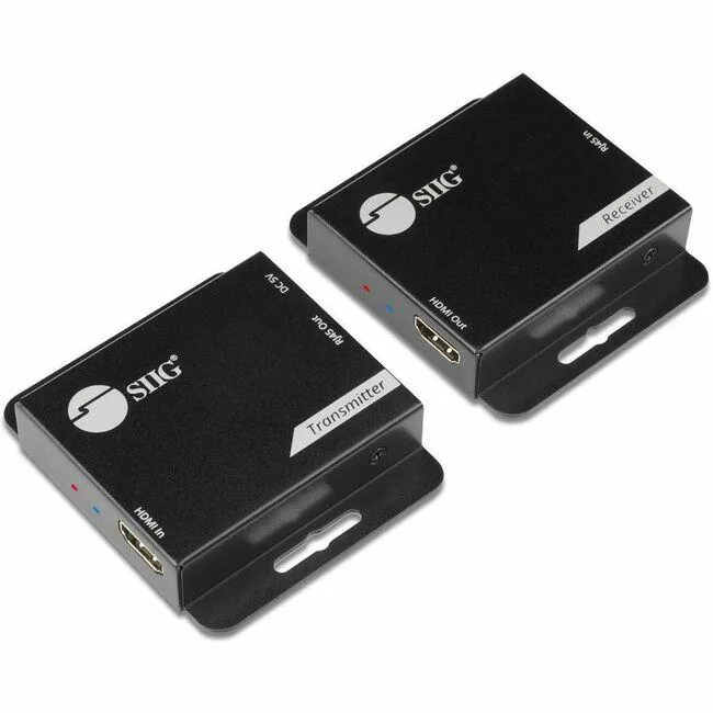 SIIG, Inc SIIG, Inc CE-H3EX01-S1 HDMI Over Cat6 Extender 60m 1080p PoC — product photo