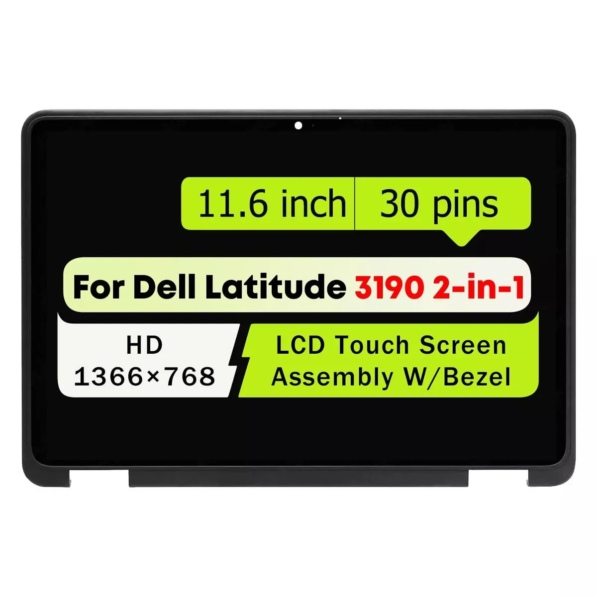 Adafruit Adafruit 11.6" LCD Screen Assembly for Dell Latitude 3190 2 in 1 — product photo