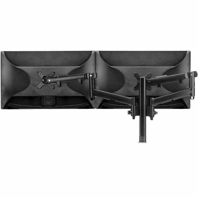 Atdec Atdec AWMS-2-D40-F-B dual monitor arm Black 32in 15.7in post VESA 75x75 100x100 — product photo