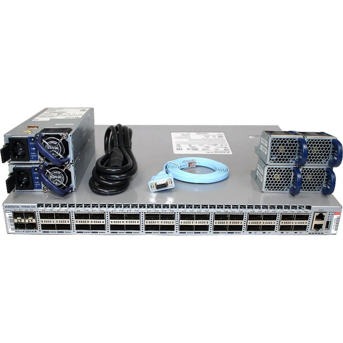 Arista Networks, Inc. Arista DCS-7050QX-32S-R 32-port 40GbE QSFP+ 4-port 10GbE SFP+ network switch — product photo