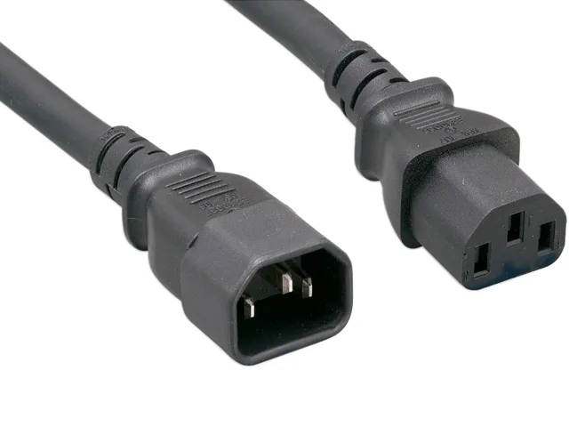 Nippon Labs Nippon Labs 30POW-10W1-16-02225 16 AWG C14-C13 25ft computer power extension cord — product photo