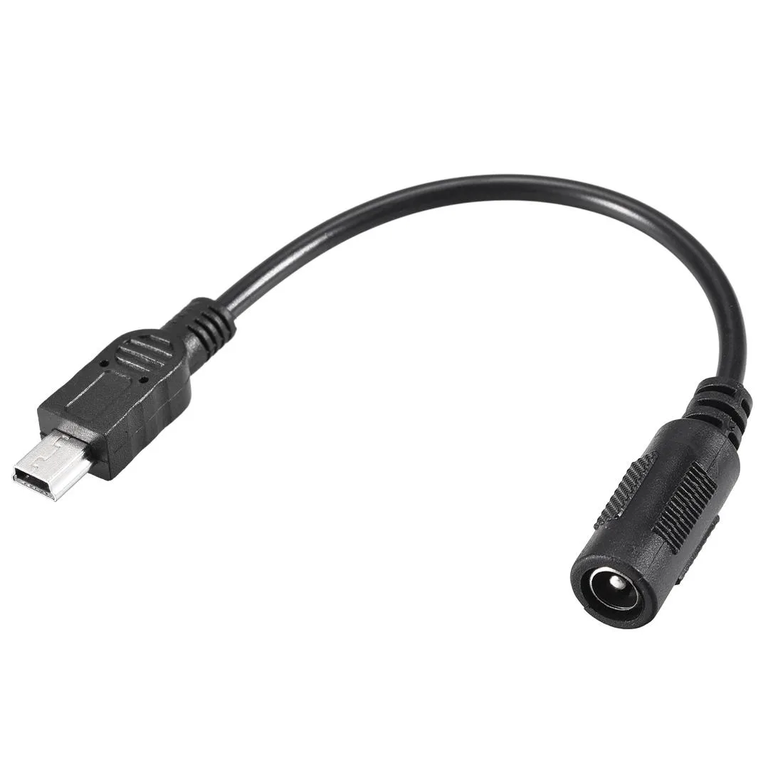 Unique-Bargains Unique-Bargains 15cm 5.5x2.1mm Female Barrel to Mini USB Male Power Extension Cord 2pcs — product photo