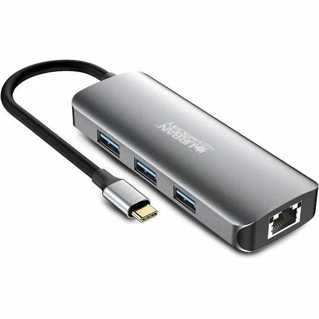 Urban Factory Urban Factory HUBEE Docking Station 4K 3840 x 2160 30Hz 100W Gray — product photo