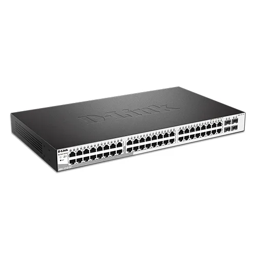 D-Link D-Link DGS-1210-52Product 52-port Gigabit network switch 48 PoE 4 SFP — product photo