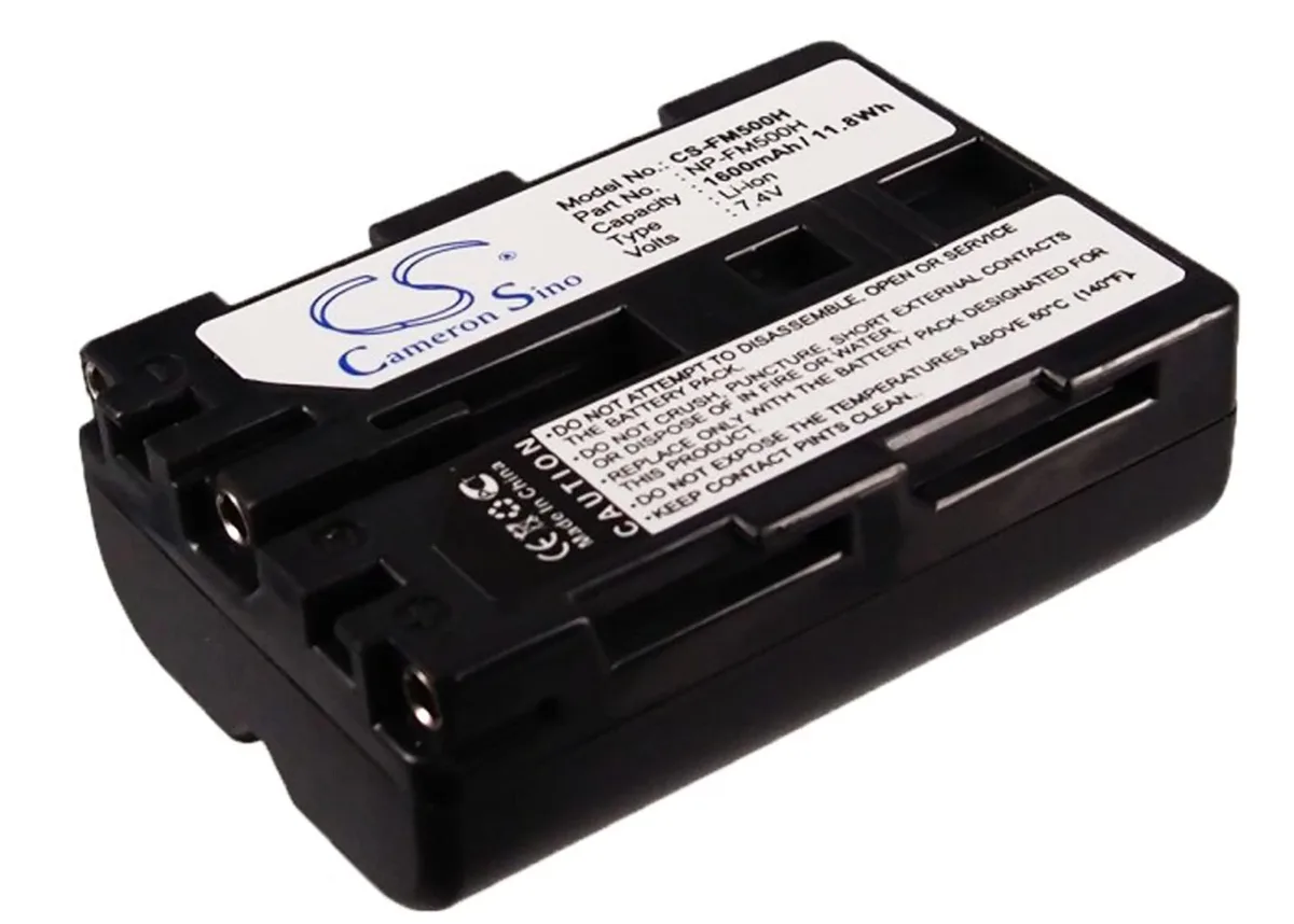 Cameron Sino NP-FM50 1300mAh camera battery — product photo