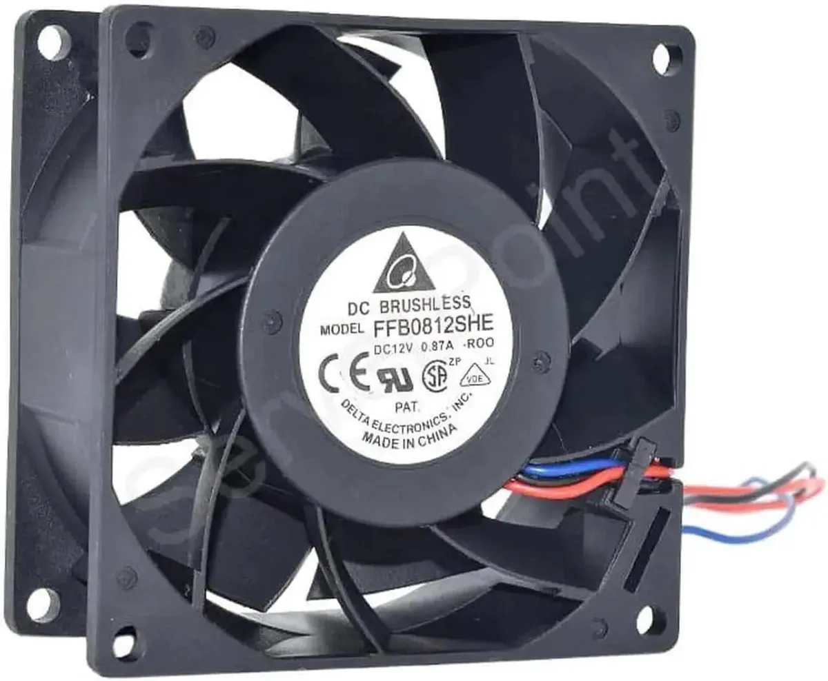 Vszerda Vszerda FFB0812SHE-ROO 12V .87A 3-pin UPS cooling fan — product photo