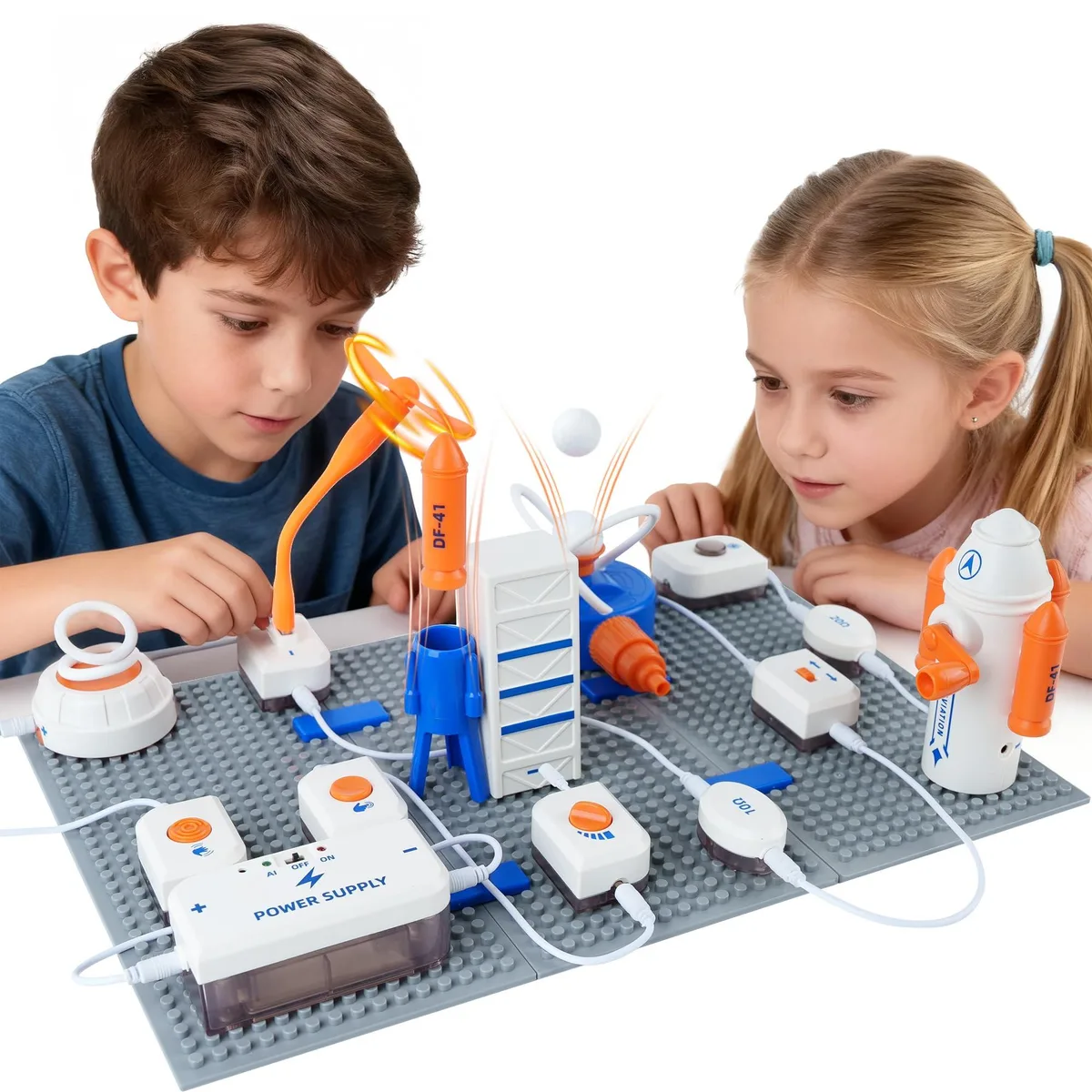 TINYLENS Space Circuit Kit 300+ Projects 55 Parts Advanced Edition — product photo