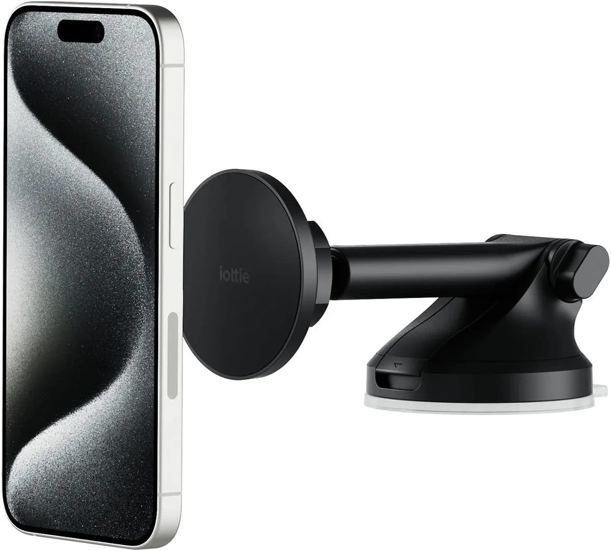 Keyence Keyence iTap 3 Magnetic Dash Windshield Phone Mount with Suction Cup and Magnetic Ring Adapter — product photo