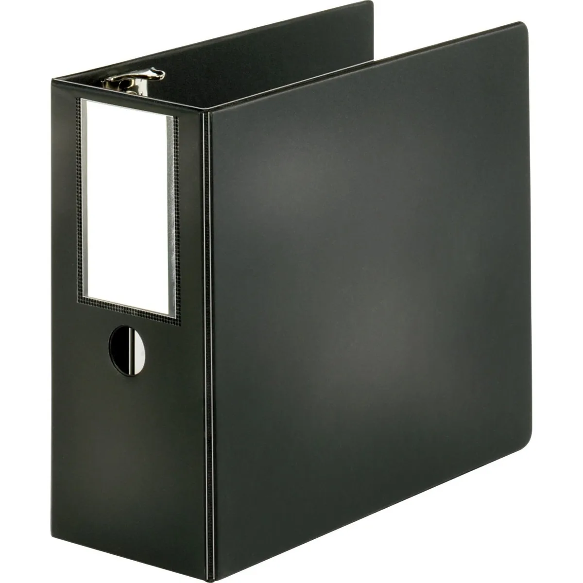 Business Source Business Source 33121 Slant D-Ring Binder 5" Black — product photo