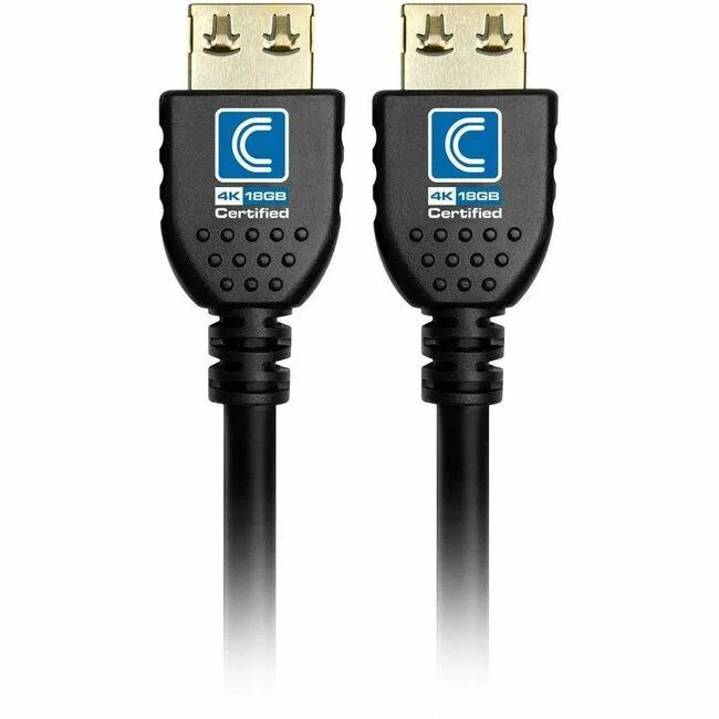 Comprehensive Cable and Connectivity Comprehensive Cable and Connectivity NFHD18G-18INPROBLK HDMI cable 18 in 18G 60Hz — product photo