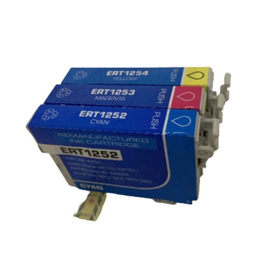 Ninestar Technology Ninestar Technology 125 3 Pack Cyan Magenta Yellow toner cartridges — product photo