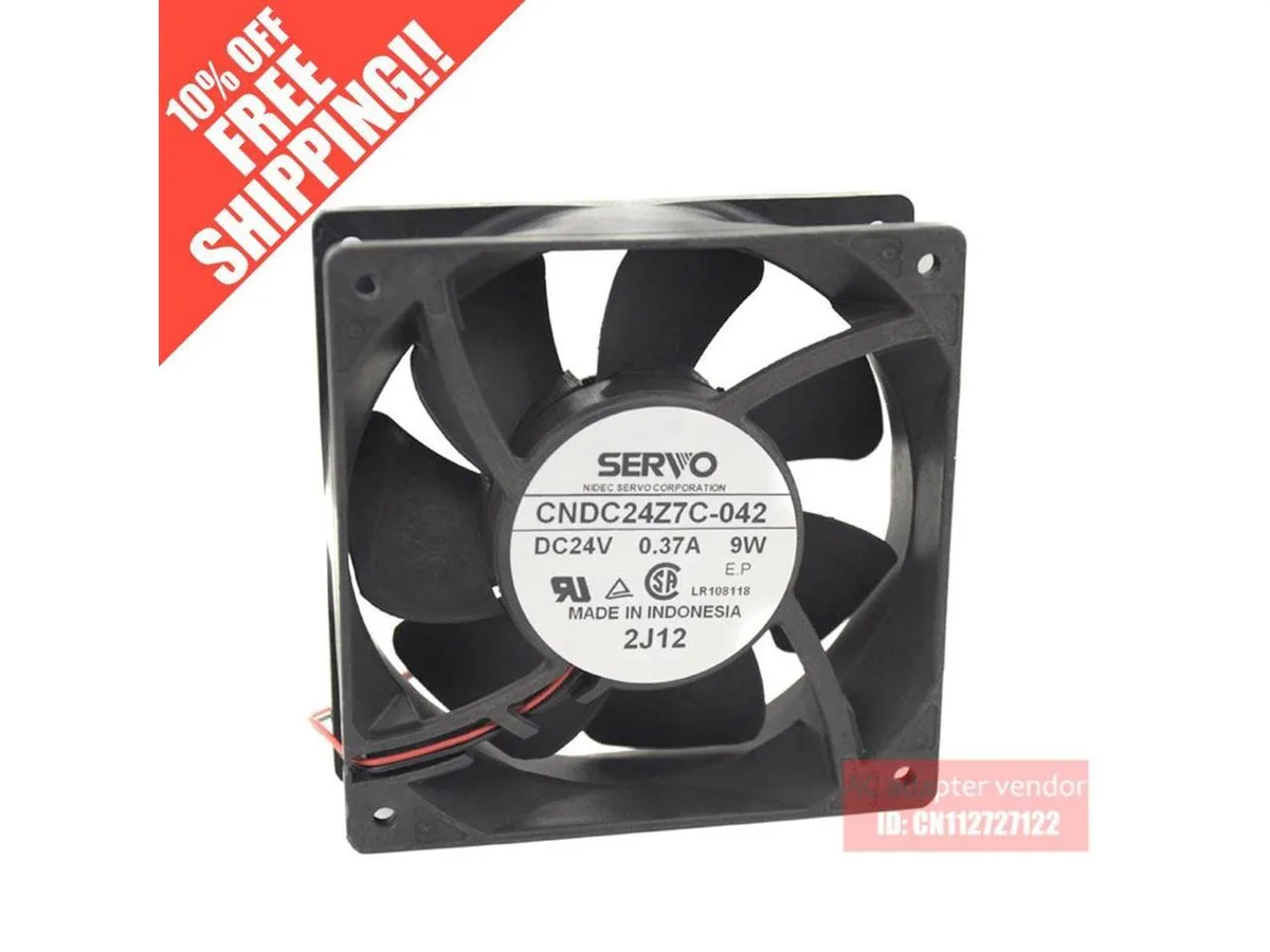 Fans Fans SERVO CNDC24Z7C-042 24V 0.37A 9W VACON case fan — product photo