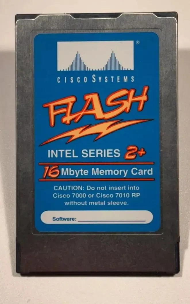 Intel Intel Series 2+ 16MB Flash PCMCIA Card 15/25-S — product photo
