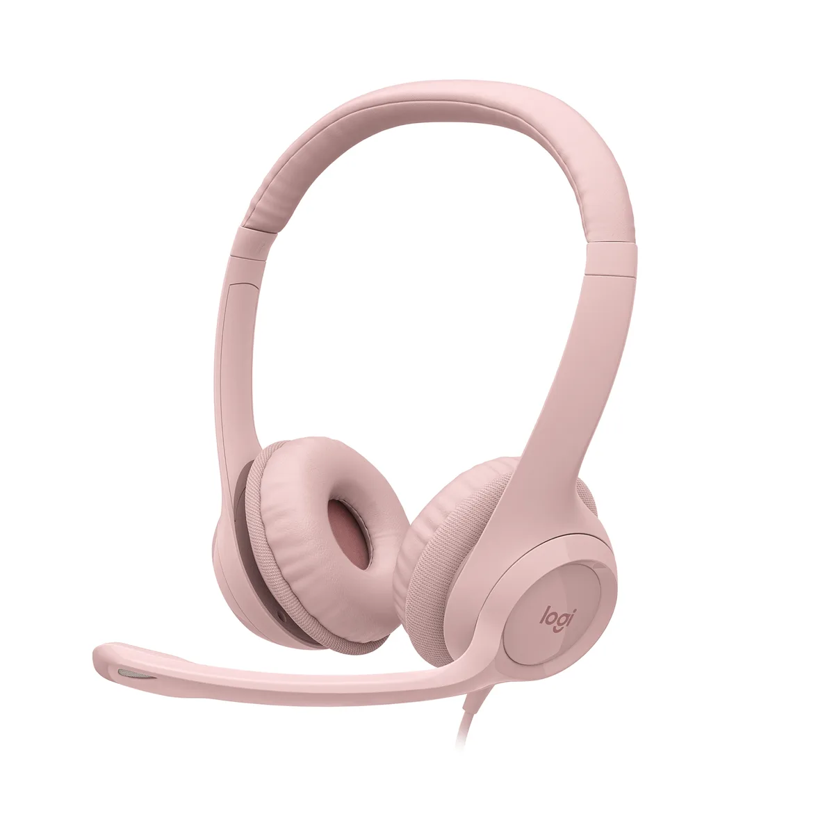 Logitech Logitech H390 Headset 981-001280 Rose USB-A — product photo