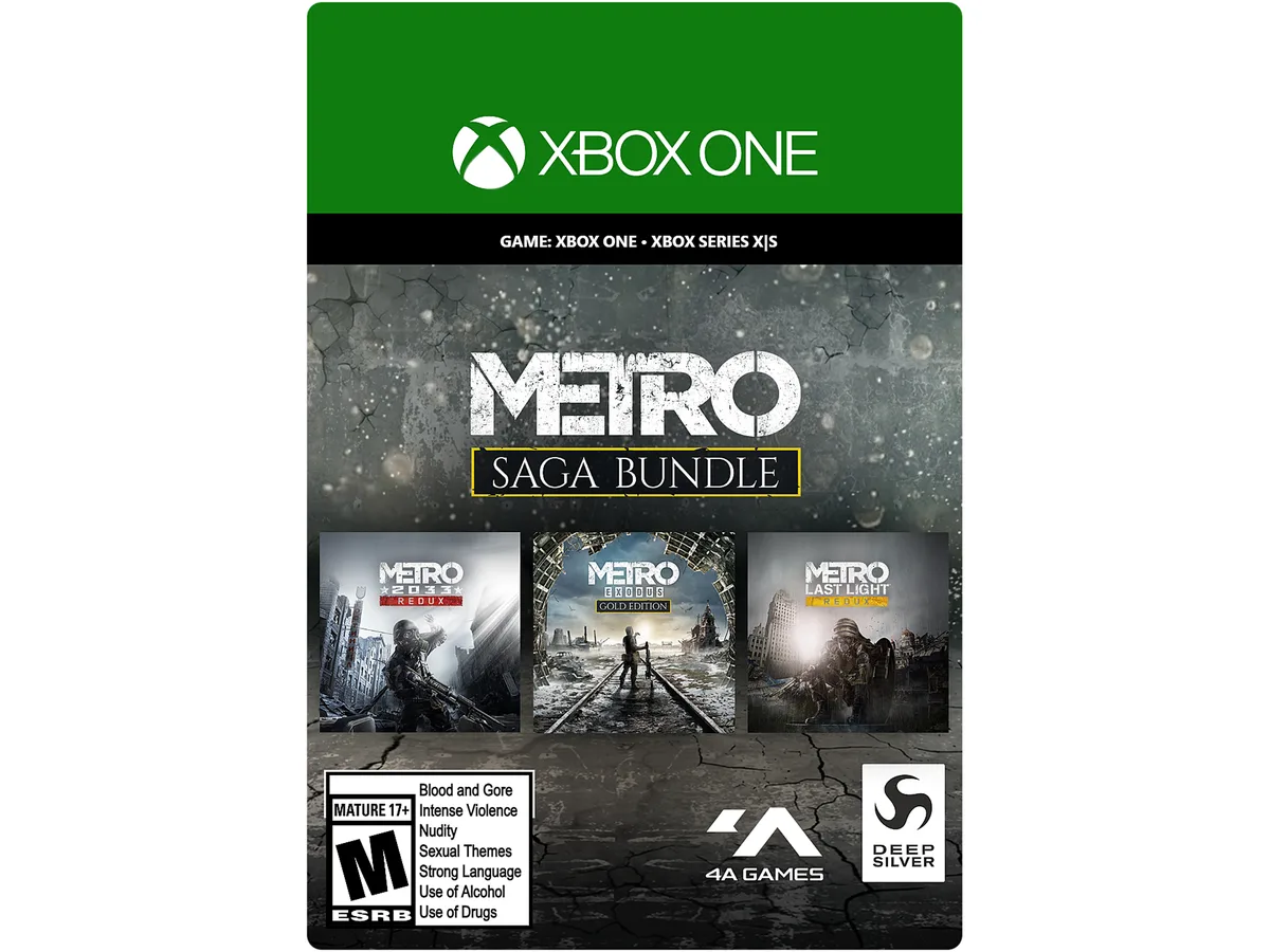 Deep Silver Inc. Deep Silver Inc. G3Q-01106 Metro Saga Bundle Xbox One downloadable game — product photo