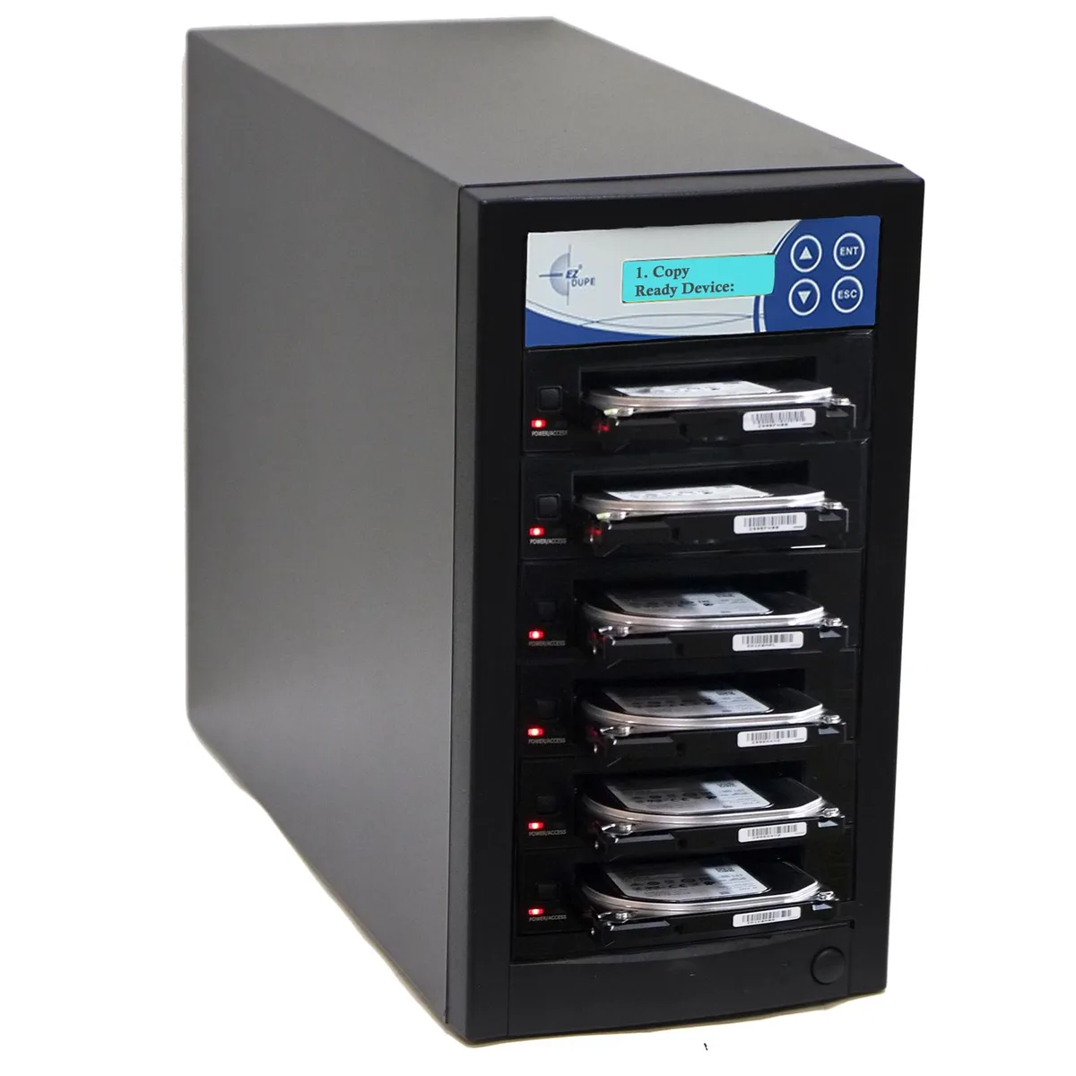 EZ Dupe, Inc. EZ Dupe, Inc. 1-to-5 SATA Duplicator 600MB/s 36GB/min (H05PROHSATB) — product photo