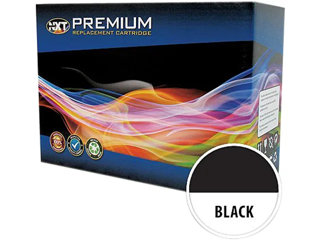 Black NXT Premium ink cartridge PRMLC3013BK in rectangular plastic housing
