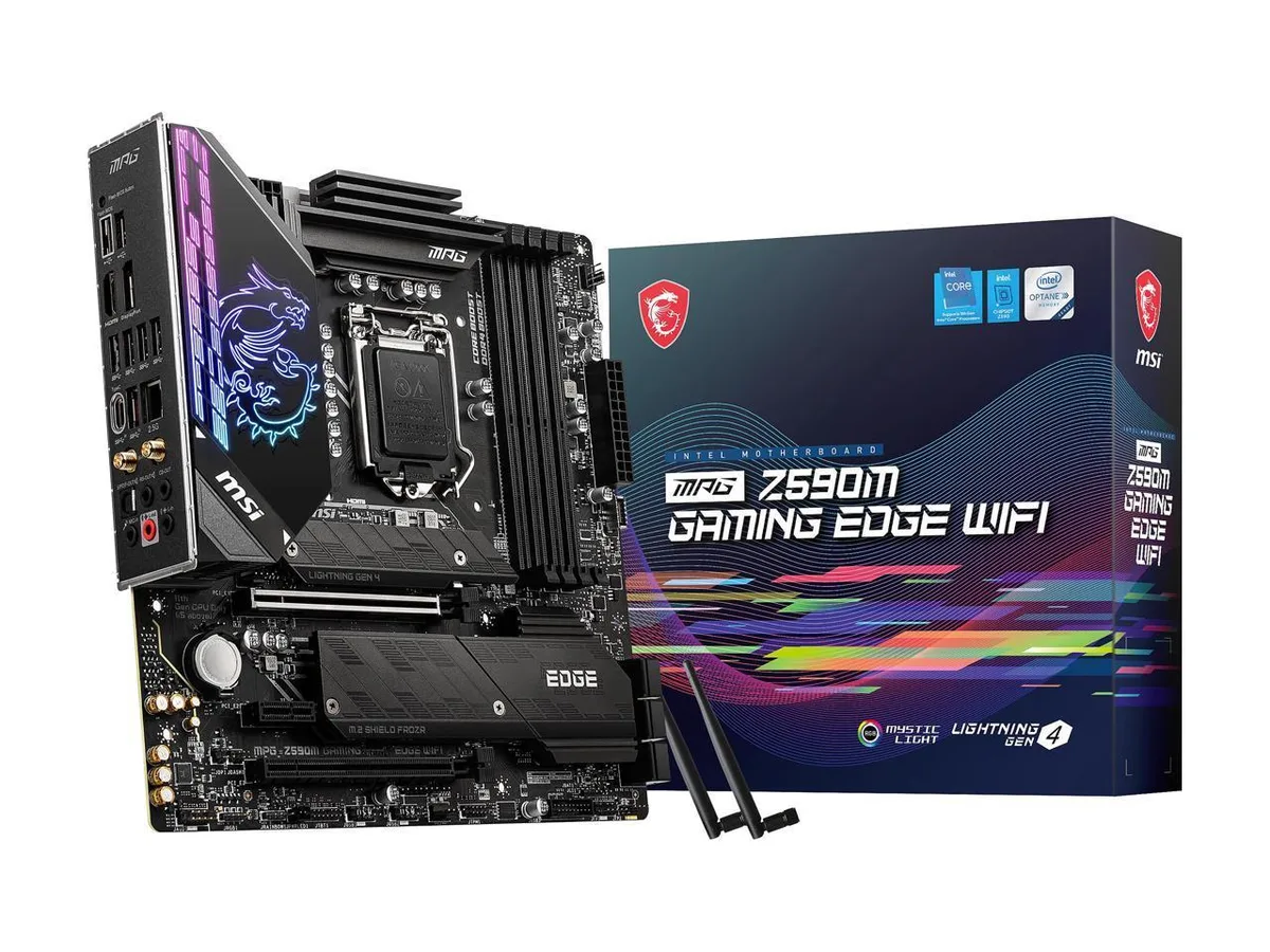 MSI MSI MPG Z590M Gaming Edge WiFi Intel motherboard — product photo