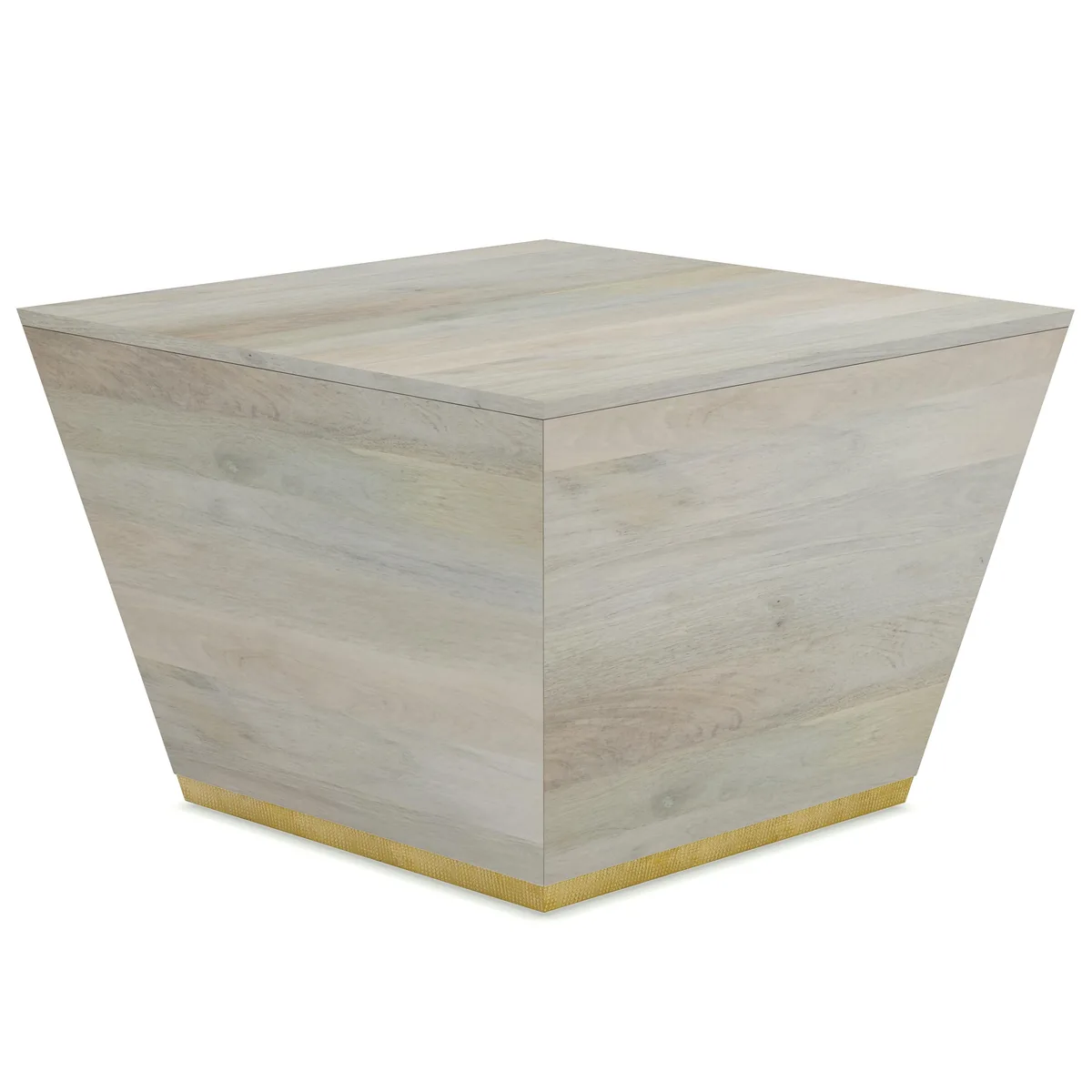 tuphen tuphen Abba Square Coffee Table White Wash 28 18.5 — product photo
