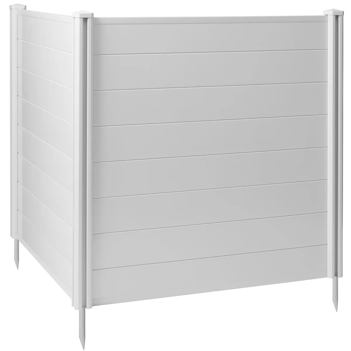 Casafield Casafield 48" x 48" Vinyl Fencing Panel White — product photo