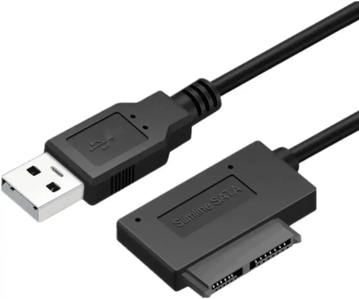 Vszerda Vszerda USB 2.0 to SATA/IDE adapter cable .35 m 480 Mbps black — product photo