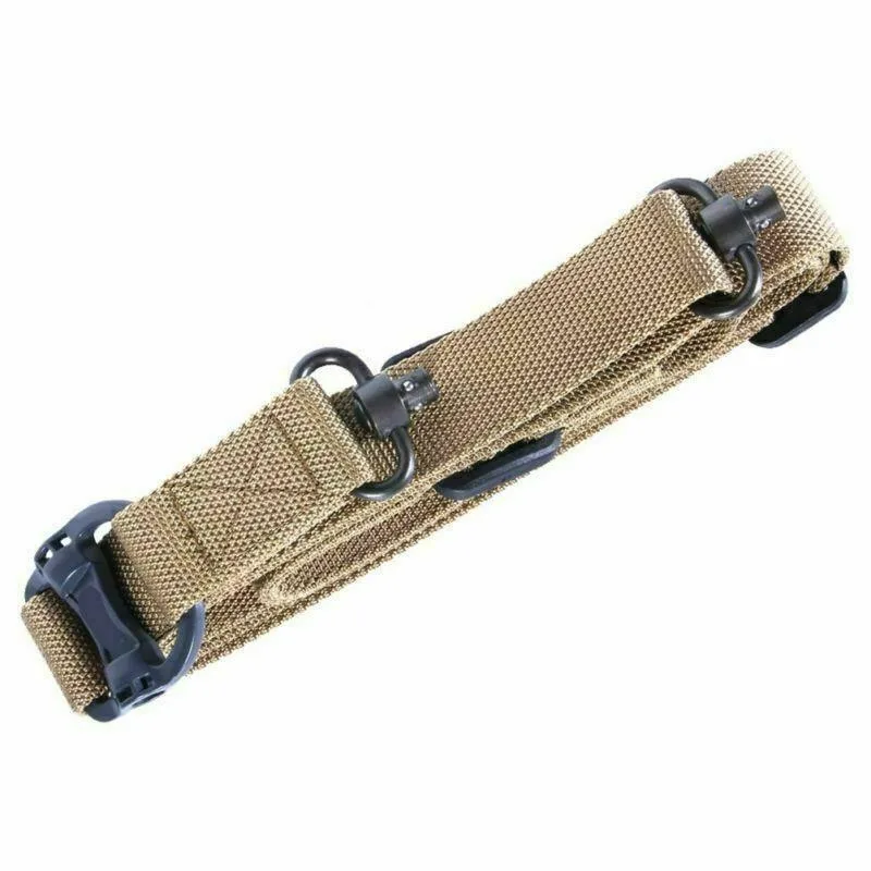 The Perfect Part The Perfect Part Retro Tactical Adjust QD 1.2" Rifle Sling - Brown — product photo
