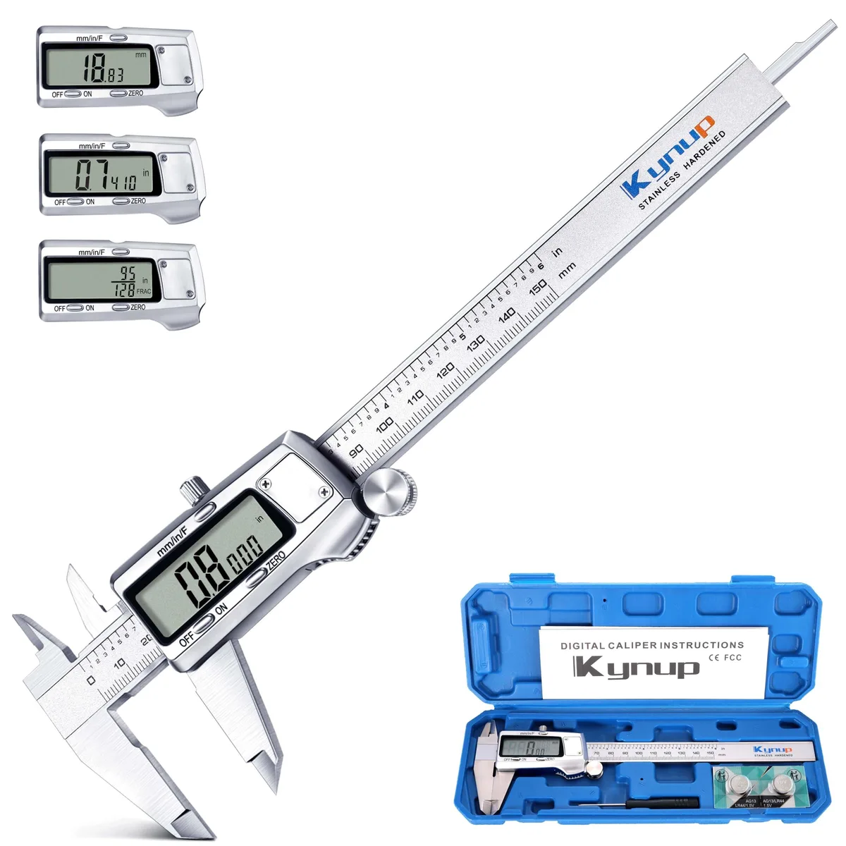 Digital Caliper 150mm ±0.02mm — product photo