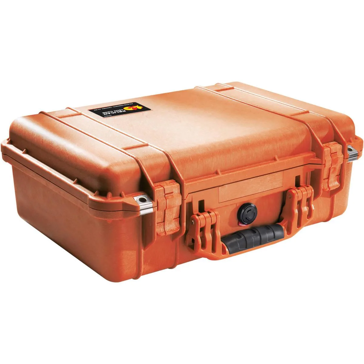 Pelican Products, Inc. Pelican Products, Inc. 1500 Watertight Hard Case without Foam Insert - Orange #1500-001-150 — product photo